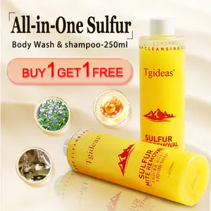[Buy 1-Get 1 Free! Tgideas Sulfur Body Wash - Deep Oil Control + Anti-Itch and Anti-Acne | Plant-Based & pH Balanced | 72-Hour Refreshing Fragrance | Fights Breakouts, Oiliness, and Odor#SummerWins #DealsForYouDays