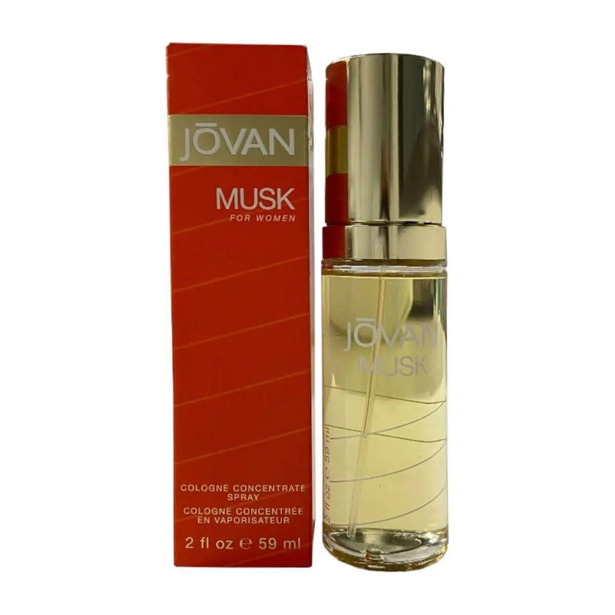 Eau de Cologne Spray for Women, a Sensual Fragrance with a Warm Musk Heart, Bergamot, Jasmine, and Exotic Neroli, Citrus Aromatic Scent for Evening Wear, 2.0 fl oz, Floral Musk Fragrance, Fragrances Perfumes