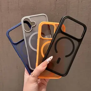 Transparent Fashion Magnetic Mobile Phone Case Suitable for iPhone17/16proMax/17Pro/17Air/16E/14ProMax/14pro/13proMax/13Pro/12ProMax/15/14/13/12/16Plus/15Plus/14Plus /Pro/Max Perfect gift for birthday/Easter/girlfriend/boyfriend!