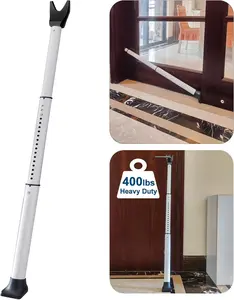 Rerishom Door Security Bar, Door Stoppers Security bar,Heavy Duty Door Lock Security Door Jammer Door Stopper for Apartment, Hotel Room,Screen Door Hardware