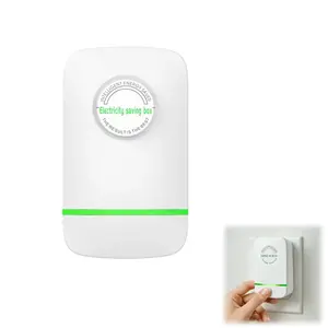 2026 New US Standard Plug-In Electric Saving Box, 90-250V Wide Voltage Power Factor Stabilizer with 28kW Load Surge & Temperature Protection, Compact ABS Plug-And-Play Home Office Equipment