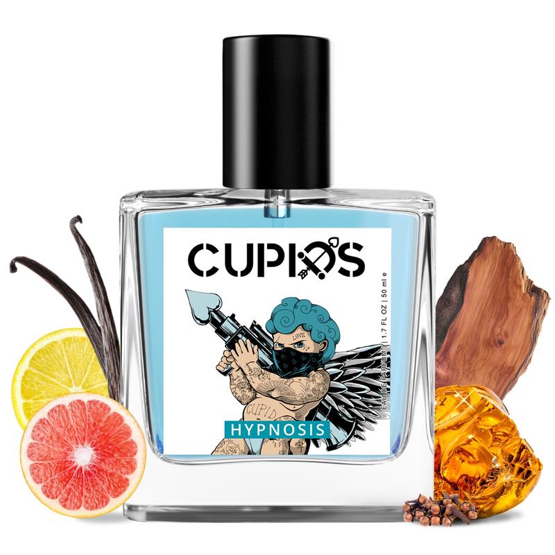 Cupids Hypnosis 2.0 Pheromone Cologne for Men - 50ml (1.7 oz) - Cupid Fragrances Spicy Fragrance Premium Long Lasting