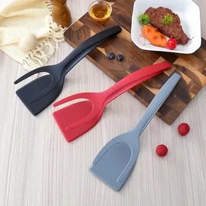 Egg Flipper Spatula – 2-in-1 Grip & Flip Tongs for Eggs, Pancakes, Fish, French Toast & Omelets | Home Cooking Tool