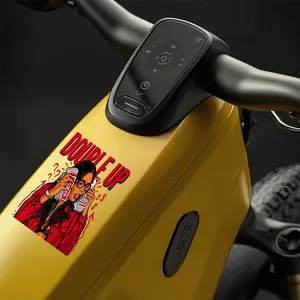 Bike Stickers Personalized Sticker MTB Road Bicycle Frame Sticker Decorative emoticon Decals bike accessories Balance Kids decal