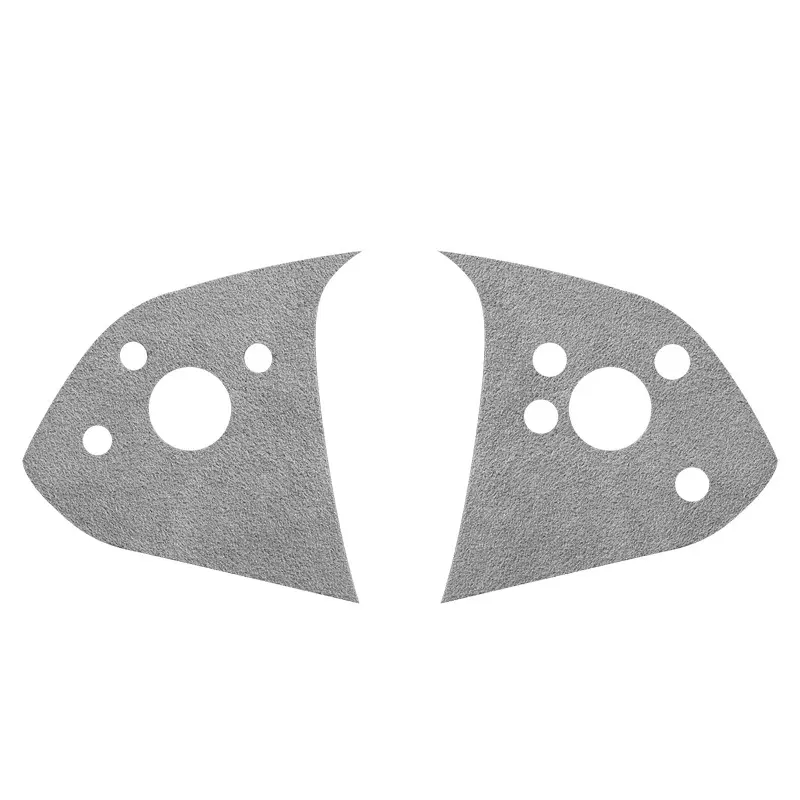 Alcantara Steering Wheel Panel Trim for Tesla Model 3 & Model Y (2018+), Natural Zebra Print Glamorous Peel-and-Stick Scratch Shield Premium Car Interior Upgrade Sticker, Sustainable