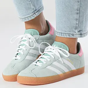adidas Gazelle Hazy Green Bliss Pink IG9152 GS & Women's Fashion Sneaker New