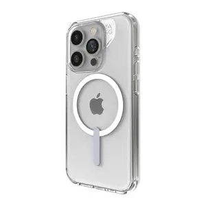 ZAGG Crystal Palace Snap iPhone 15 Pro Clear Phone Case - Drop Protection (13ft/4m)  Durable Graphene  Anti-Yellowing  and Scratch-Resistant MagSafe Phone Case
