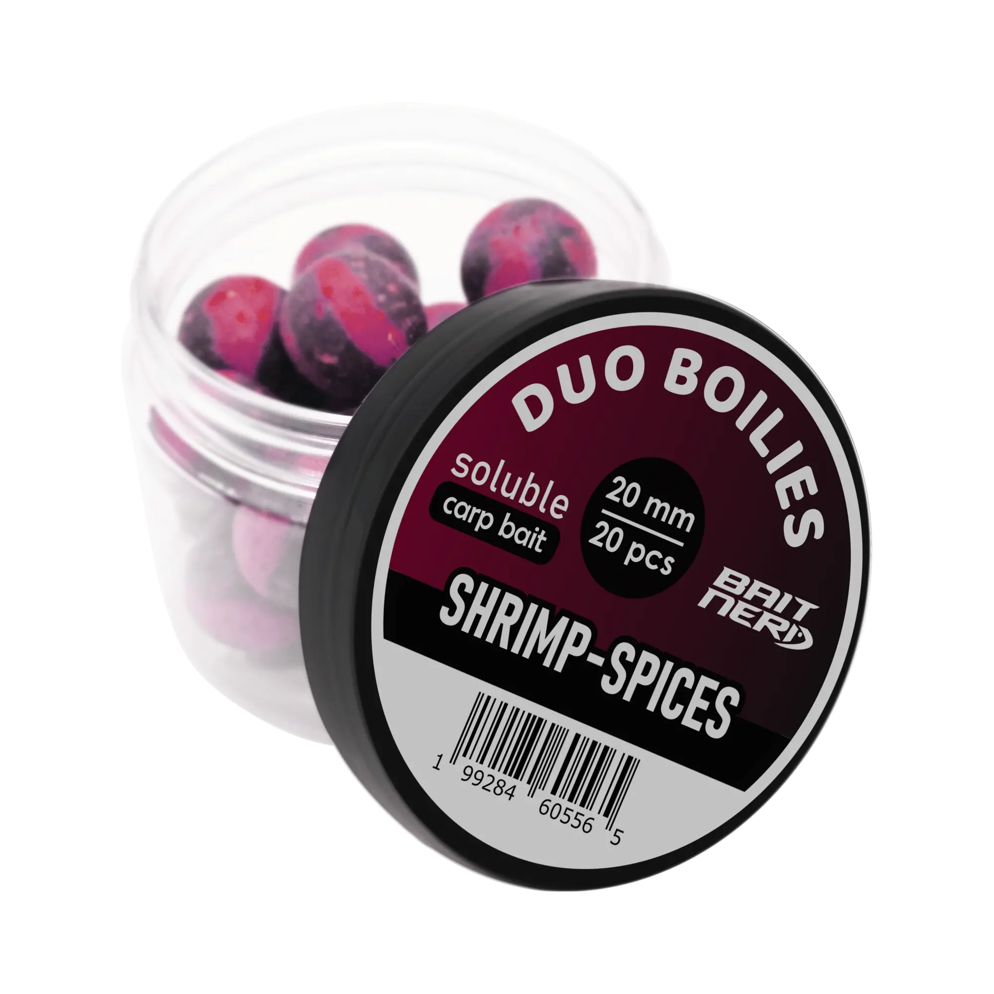 Carp Boilies 20mm 20pcs - Premium Fishing Bait with Soluble Carp Bait