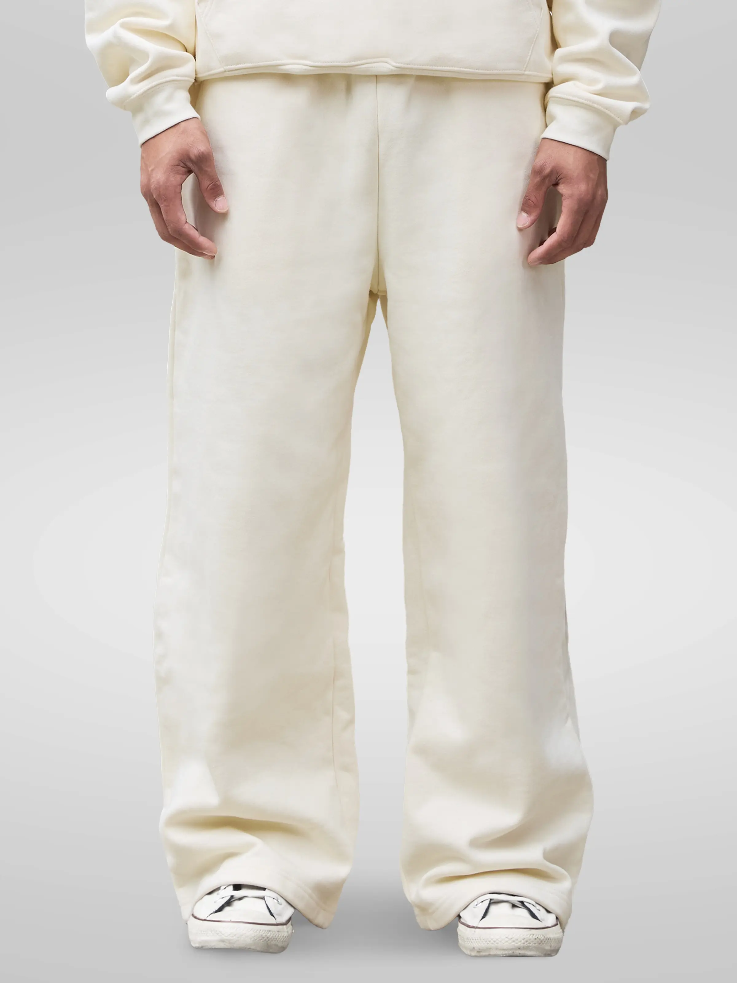 600 GSM 'Banana Milk' Core Sweatpants