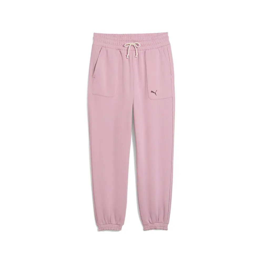 PUMA Womens Essentials Double Up Joggers Casual - Pink