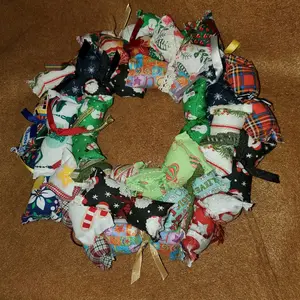 Holiday Wreath Color 3 Festive Design for Indoor & Outdoor Decor Lightweight and Versatile Perfect for Christmas Celebrations