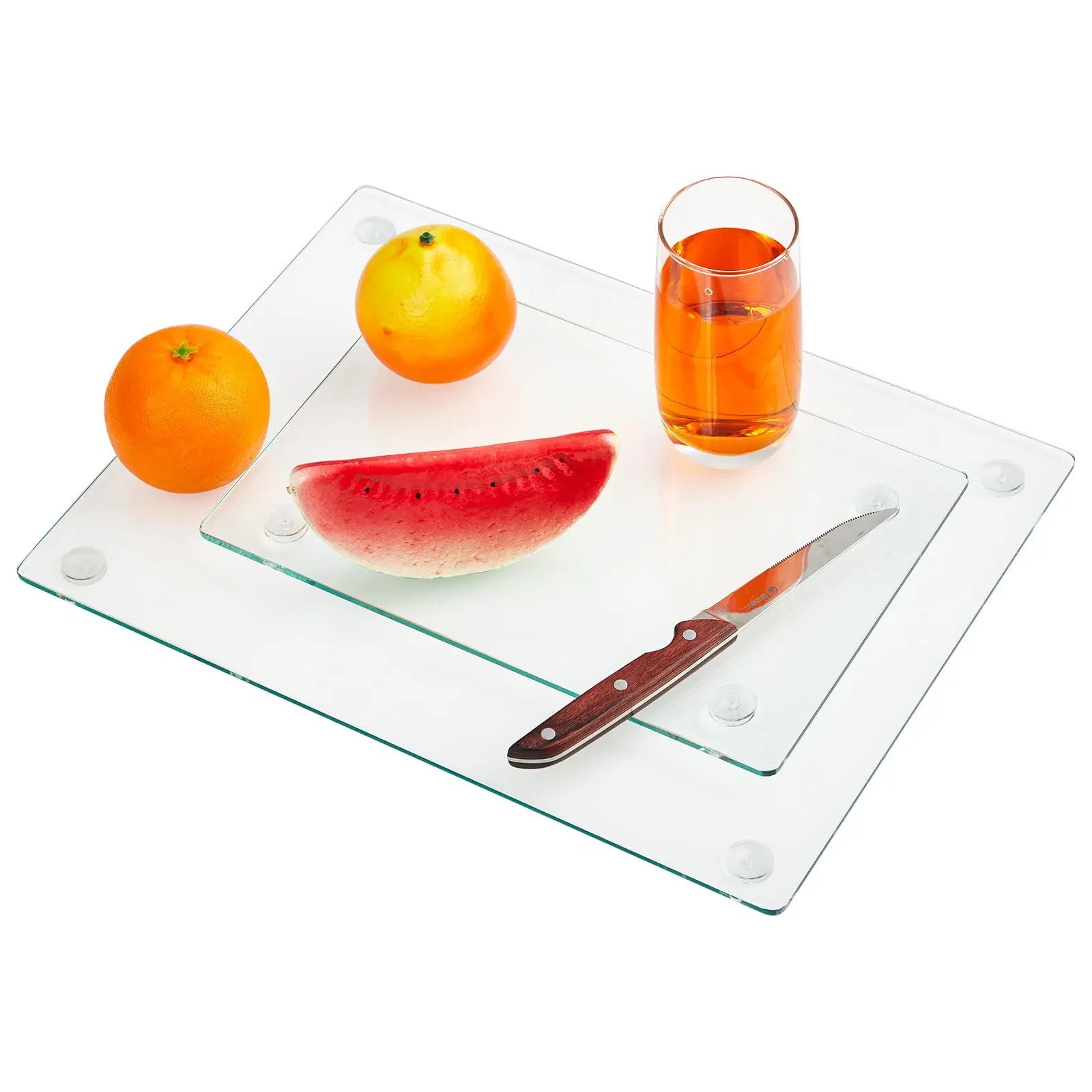 Stylish Household Tempered Glass Matte Pad - Heat-Resistant, Scratch-Resistant, Non-Slip, Easy-to-Clean, Transparent Multi-Purpose Furniture Surface
