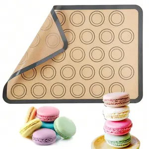 Modern Silicone Baking Mat, 1 Count Non-stick Heat Resistant Household Dough Mat, Kitchen Baking Supplies for Home Use, Baking Utensils Supplies