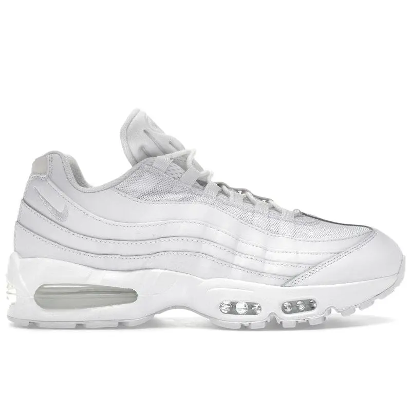 Nike Men's Air Max 95 OG Big Bubble Triple White Running Shoes, from StockX