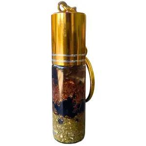 Remove Negative Energy Keychain – Cleansing Charm for Protection, Energy Clearing, Aura, Defense, and Clarity - Nibiru Beauty LLC Convenience Sage Essential Oil