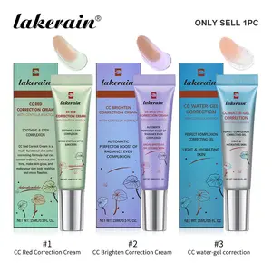 Centella Asiatica CC Cream, 1 Count Moisturizing CC Cream, Lightweight & Non-greasy Formula Moisturizer for Even Skin Tone, Beauty Cosmetics, Makeup Essentials