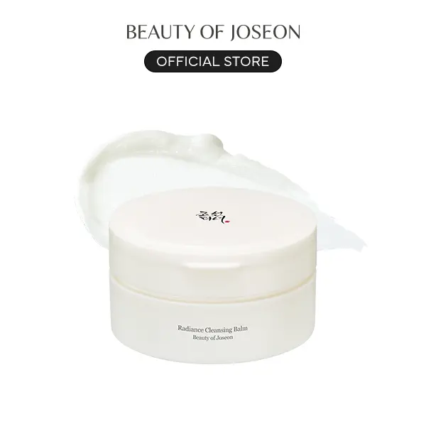 [Beauty of Joseon Official] Radiance Cleansing Balm 100mL | Gentle Facial Cleanser, Removes Makeup & Sunscreen, Soft Hydrated Skin, Suitable for Sensitive & Acne-Prone Skin, Korean Skincare for Men and Women