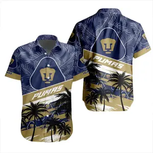 LIGA MX Pumas UNAM Special Hawaiian Shirt ST2401