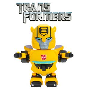 Transformers Dancing Robot Optimus Prime Bumblebee Megatron with Lights and Sound Officially Licensed Interactive Toy for Kids Ages 6+