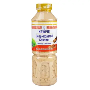 Kewpie Deep-Roasted Sesame Dressing - Asia’s No.1 Selling Salad Dressing, 16.91 oz