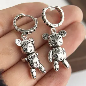 Vintage Earrings For Women Trendy Simple Retro Earring Jewelry Prevent Allergy Party Accessories Gift