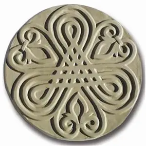 Garden Molds  Fleur de Lis Stepping Stone Mold- Pack of 2