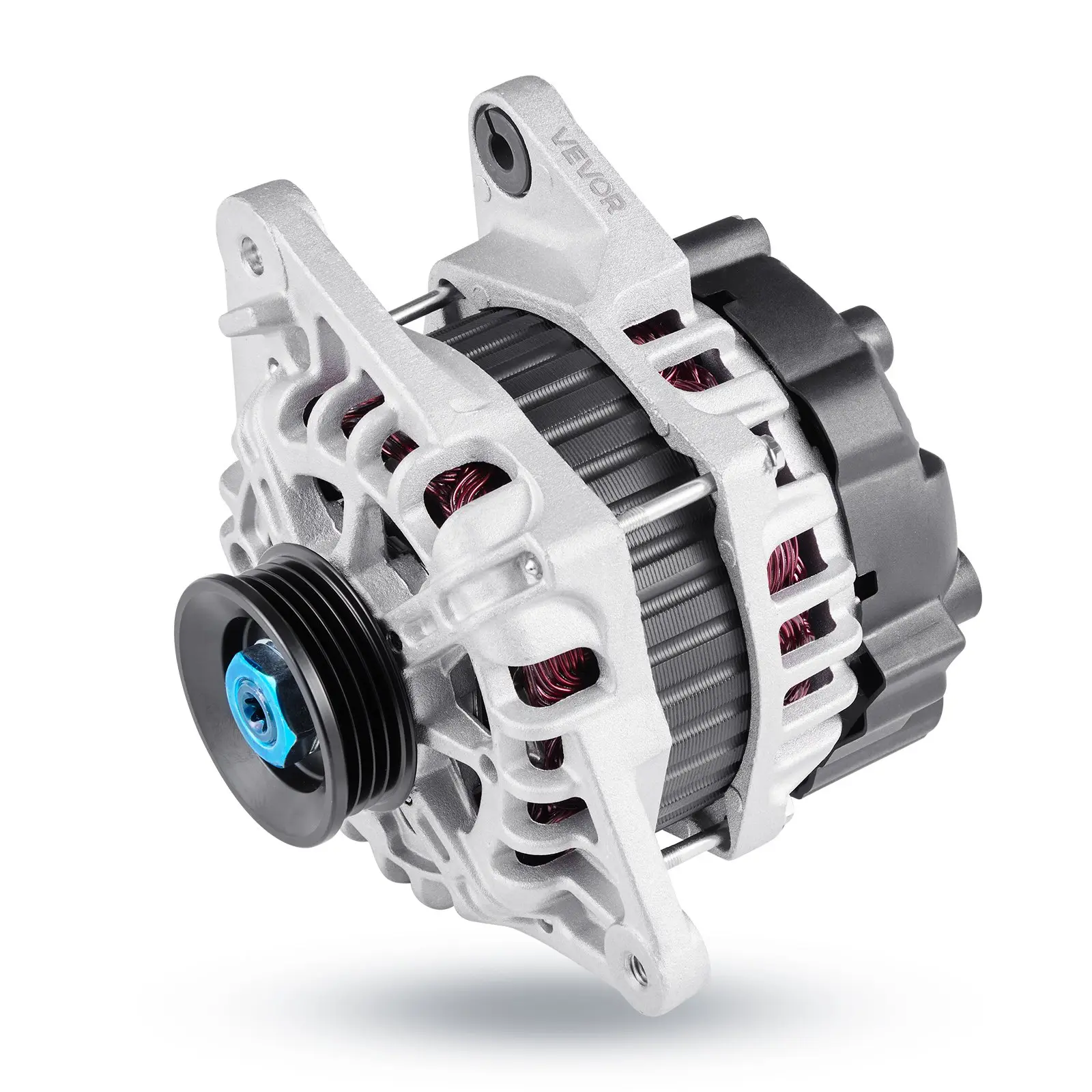 【Summerfinds】VEVOR Car Alternator 11311N, Fit for KIA Spectra5 L4 2.0L 2007-2009, Soul 2010-2011, for HYUNDAI Elantra L4 2.0L 2007-2012, Automotive Replacement Alternator 211311, 2655635, 3730023650, 40046020 Vehicle Engine