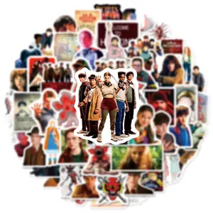 54 Sheets of Trending American TV Show “Stranger Things” Graffiti Stickers for Phone Cases/Tablets/Suitcases — Waterproof Decals, Great Gift for Kids, Family, and Friends