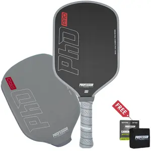 PhD PRO 16MM Raw Carbon Thermoformed Paddle + Free Cover