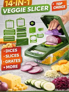 14-Piece Multifunction Veggie Slicer Set