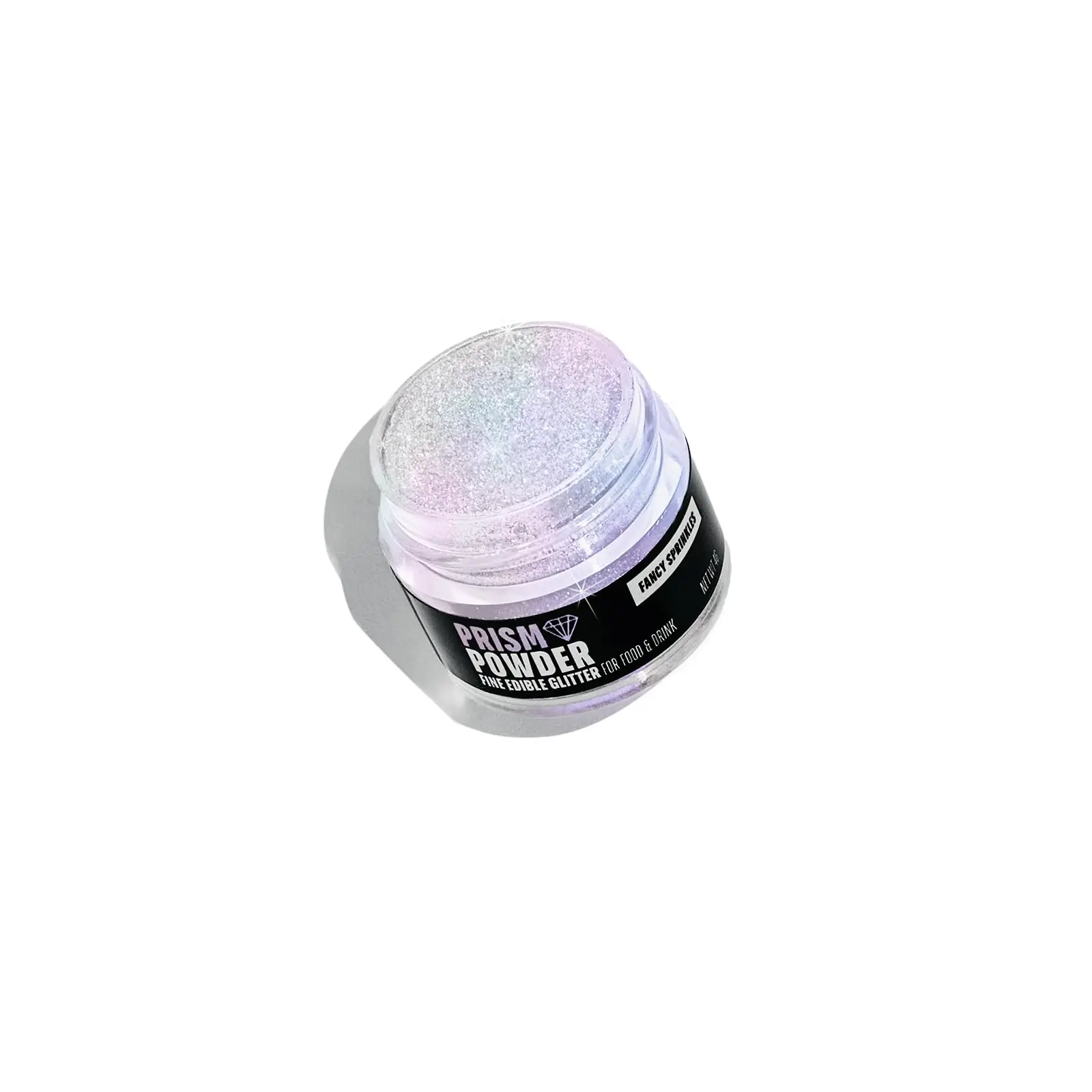 Fancy Sprinkles Moonstone Iridescent Premium Edible Glitter, 100% Edible Glitter for Sparkling Food & Drinks No Taste or Texture (4gm)