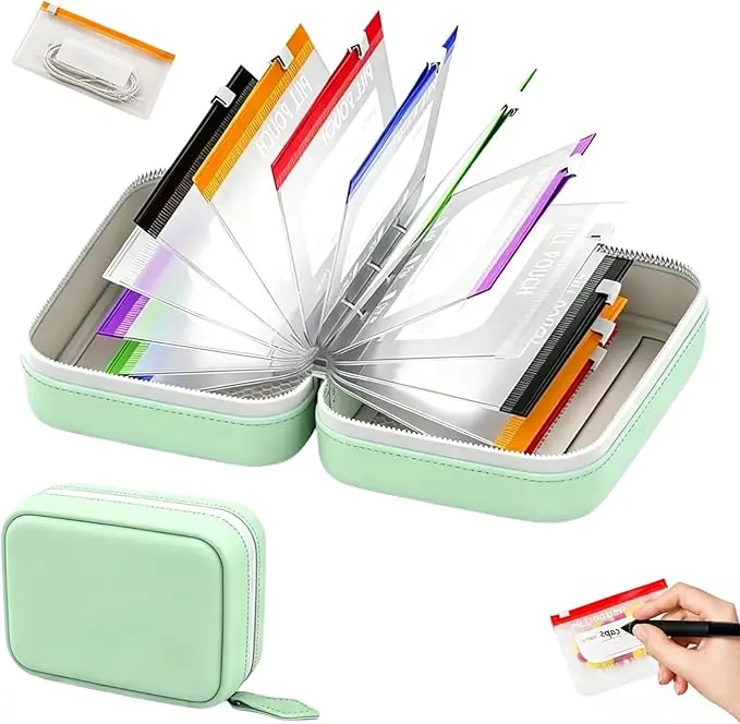 2026 Waterproof Pill Pouch Set, Large Weekly Pill Organizer with 14pcs Bags Inside,7 to 14 Days of Meds & Medicine,Reusable Travel Medicine Organizer, Zippered Pill Storage for Fish Oils, Vitamins