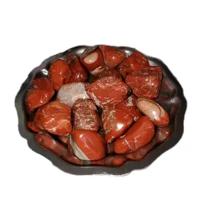 Red Jasper Crystal Tumble Healing Crystal for Improved Relationships, Fertility and Potency