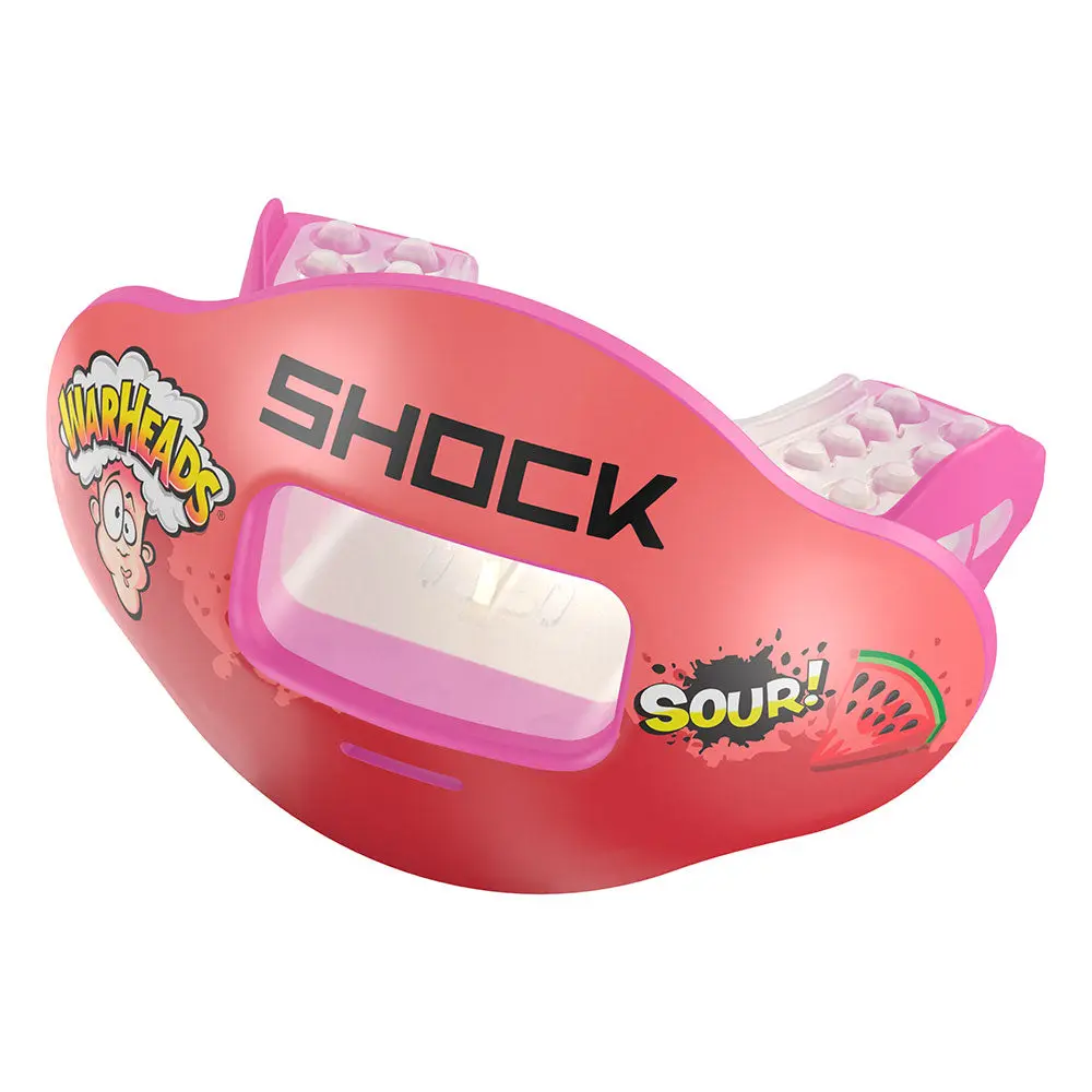 Shock Doctor Warheads Max AirFlow Football Mouthguard - Enhanced Breathing Channel for Comfort & Protection - Sports Protective Gear