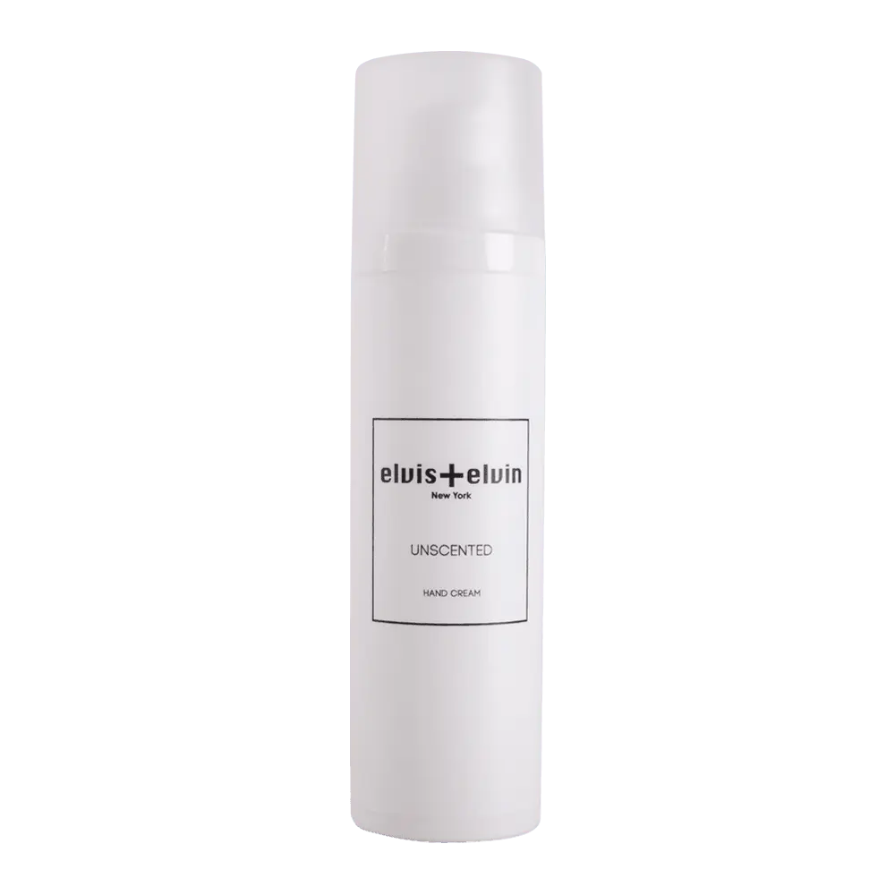 elvis+elvin Silky Hand Cream with Hyaluronic Acid & Tsubaki Oil to Restore & Soothe Dry, Sensitive Skin, Fragrance-Free, 75ml, Aroma, Daily