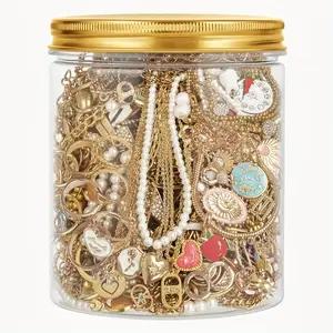 Come and Choose Your Favorite Jewelry Jar! You Can Easily Get Your Outfit Accessories and Give Them To Your Beloved One. (with the jar)