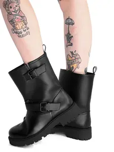 Goth Rain Boot FOXBLOOD RESTOCKED!