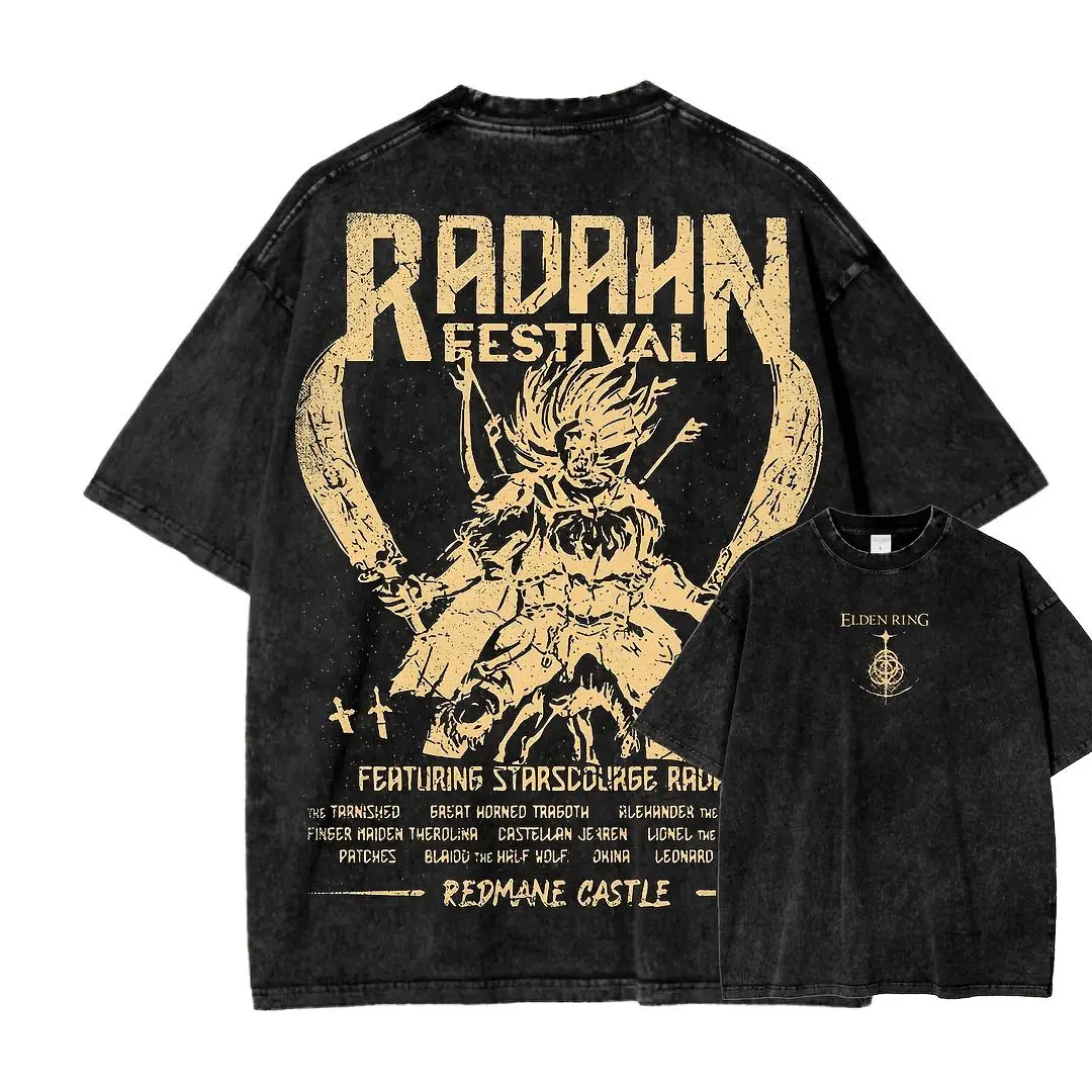 Elden Ring Unisex Fit Washed T-Shirt