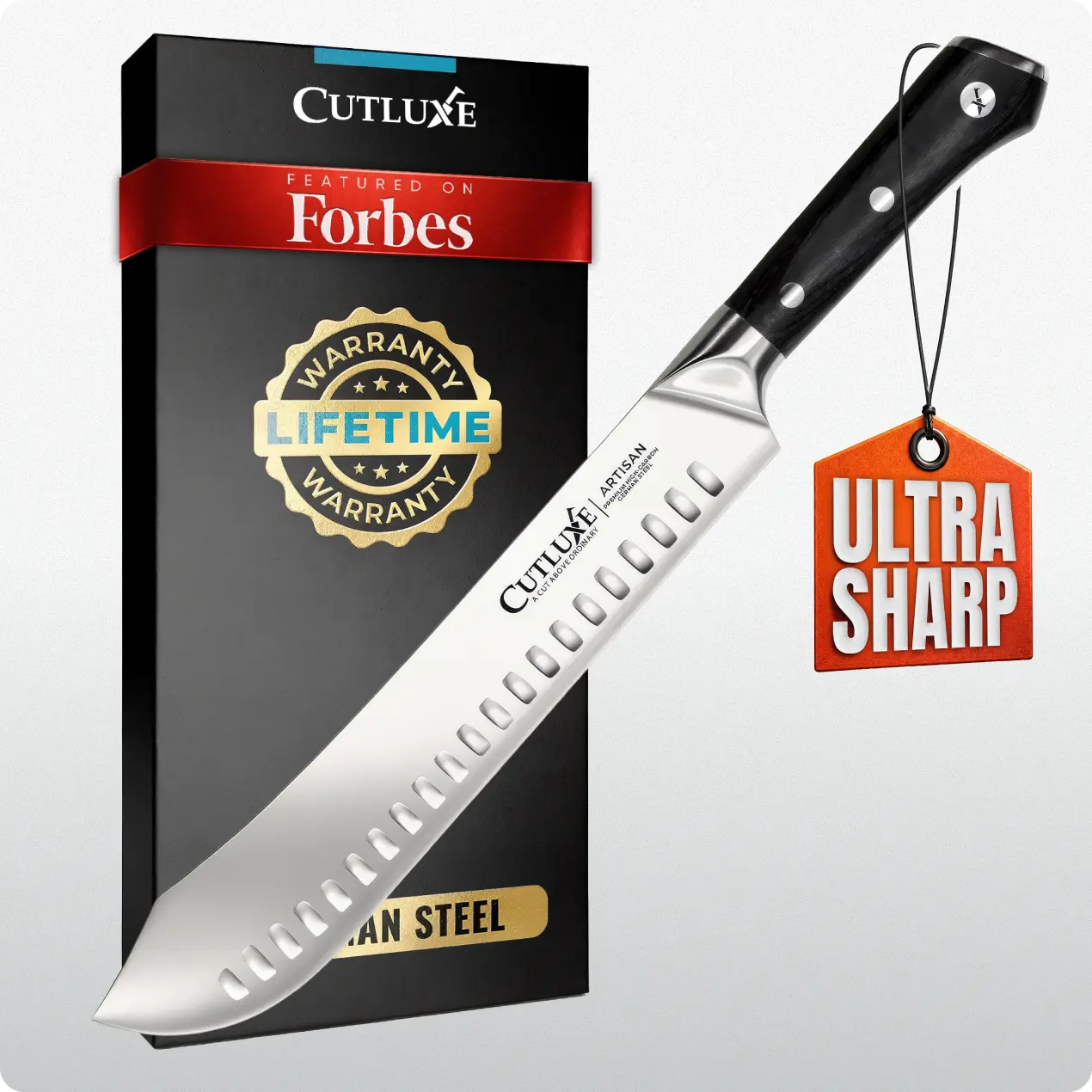 10″  Bullnose Butcher & Breaking Knife