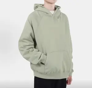 New fashion 2022 Seafoam Color Oversize Pullover Hoodie Women Men Unisex Heavyweight Streetwear Sweatshirts Long Sleeve Casual Tops French Terry, Vintage Fit