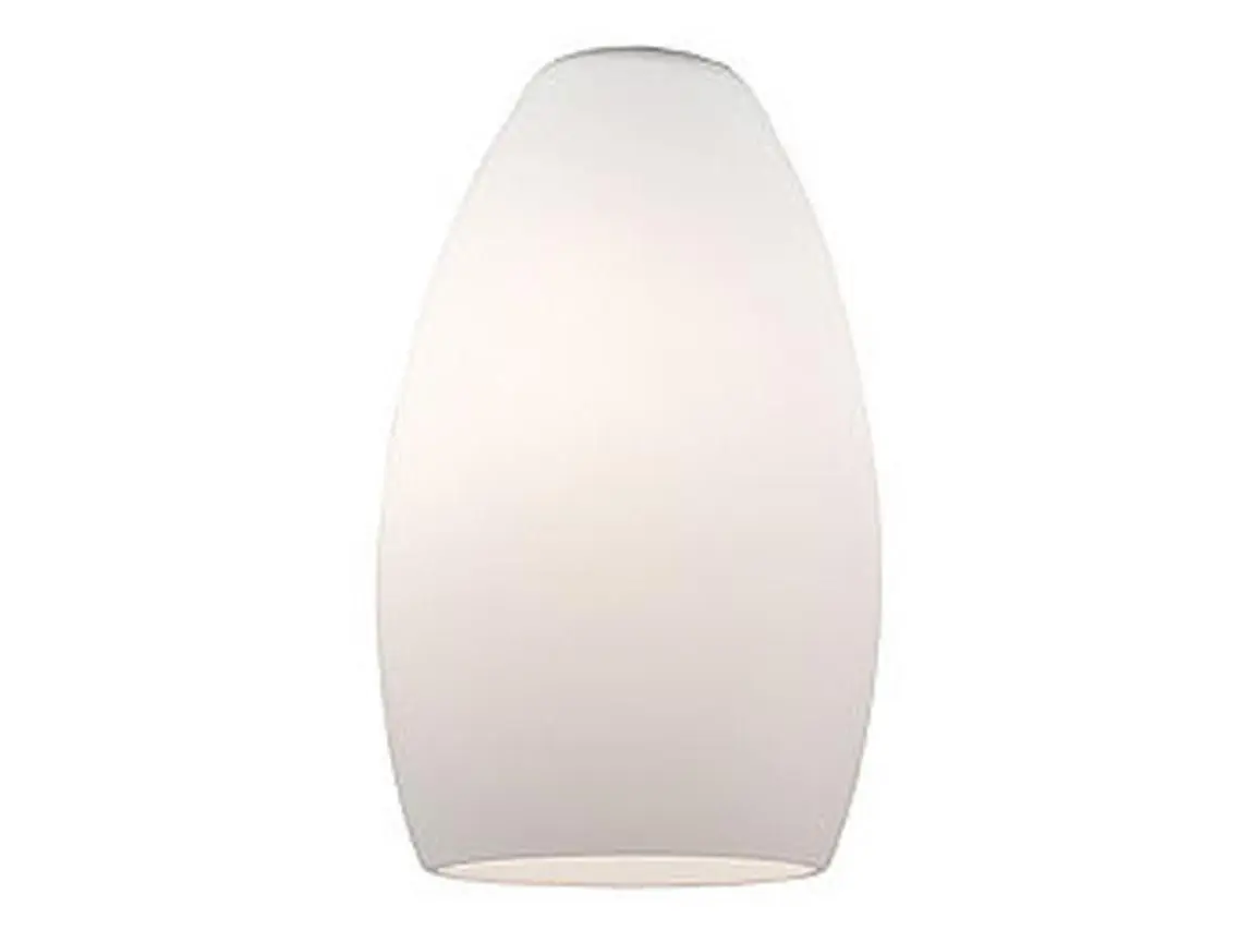 Access Lighting 23112-OPL Inari Contemporary Opal Silk Glass Shade Lighting Accessory, 5.5" Dia., 9" Length, for Indoor Dry Environments