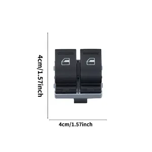 Glass Lift Switch Assembly Replacement Part Compatible with Volkswagen Transporter T5 T6 2010-2014, High-Quality Car Accessories,OE:7E0959855A,7E0959855B