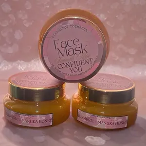 Turmeric + Manuka Honey Gel Mask for uneven skin tone, and Comfort + radiance