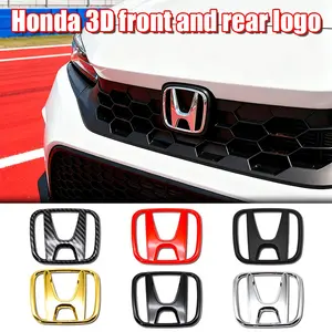 Honda Car Engine Hood Emblem Decal Sticker, Personalized Style, Fits Honda Civic/cr-V/XR-V, Multi-Model Replacement Accessory