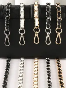 Metal Chain Purse Straps Replacement Crossbody, DIY Purse Chain Accessories, Crossbody Bag and Handbag Strap, Elegant Chain Strap, Classic Chain, Chain Shoulder, Wallet Chain