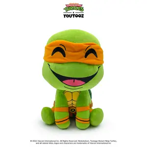 Youtooz Michelangelo Teenage Ninja Turtles Plush, 9 Inch TMNT Youtooz Michelangelo Teenage Ninja Turtles Plush, 9 Inch TMNT