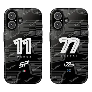 [MagSafe] Sergio Perez ‘Checo’ 11 & Valtteri Bottas 77 Cadillac Team 2026 Sport Phone Case, For iPhone X 11 12 13 14 15 16 17 Air Plus Pro Max screen protector