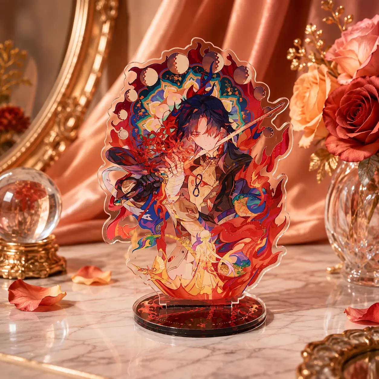 HSR Blade Acrylic Standee, Anime Character Desk Decor Display Figurine, Home Decor Gift for HSR Fans