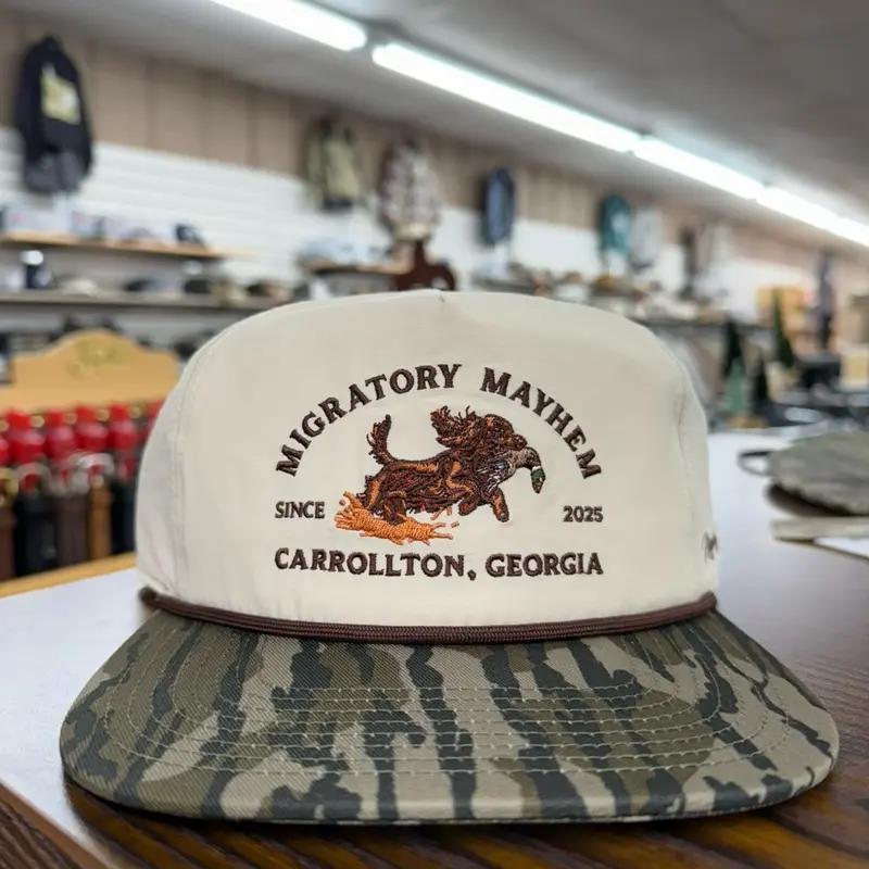 Boykin Retrieve Rope Hat - Mossy Oak Bottomland Boykin Retrieve Rope Hat - Mossy Oak Bottomland