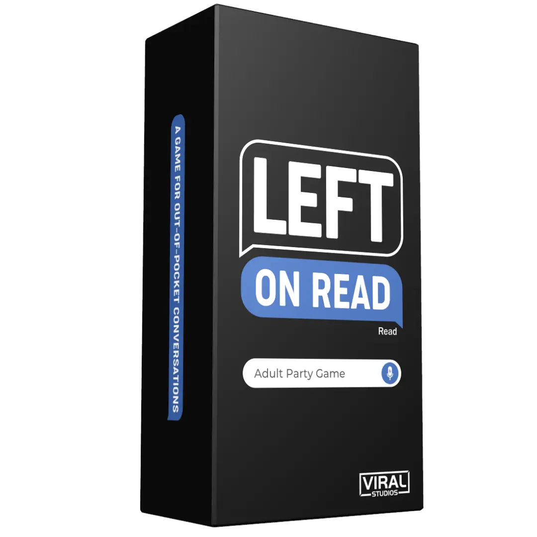 Left On Read Party Card Game For Adults by Do or Drink  - 500 Cards